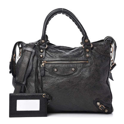 Balenciaga Agneau Giant 12 Rose Gold Hardware Velo Black 1 of 9