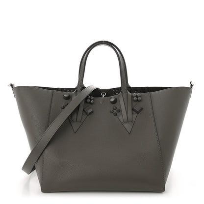 Christian Louboutin Calfskin Empire Spike Studded Small Cabachic Tote Rocket 1 of 11