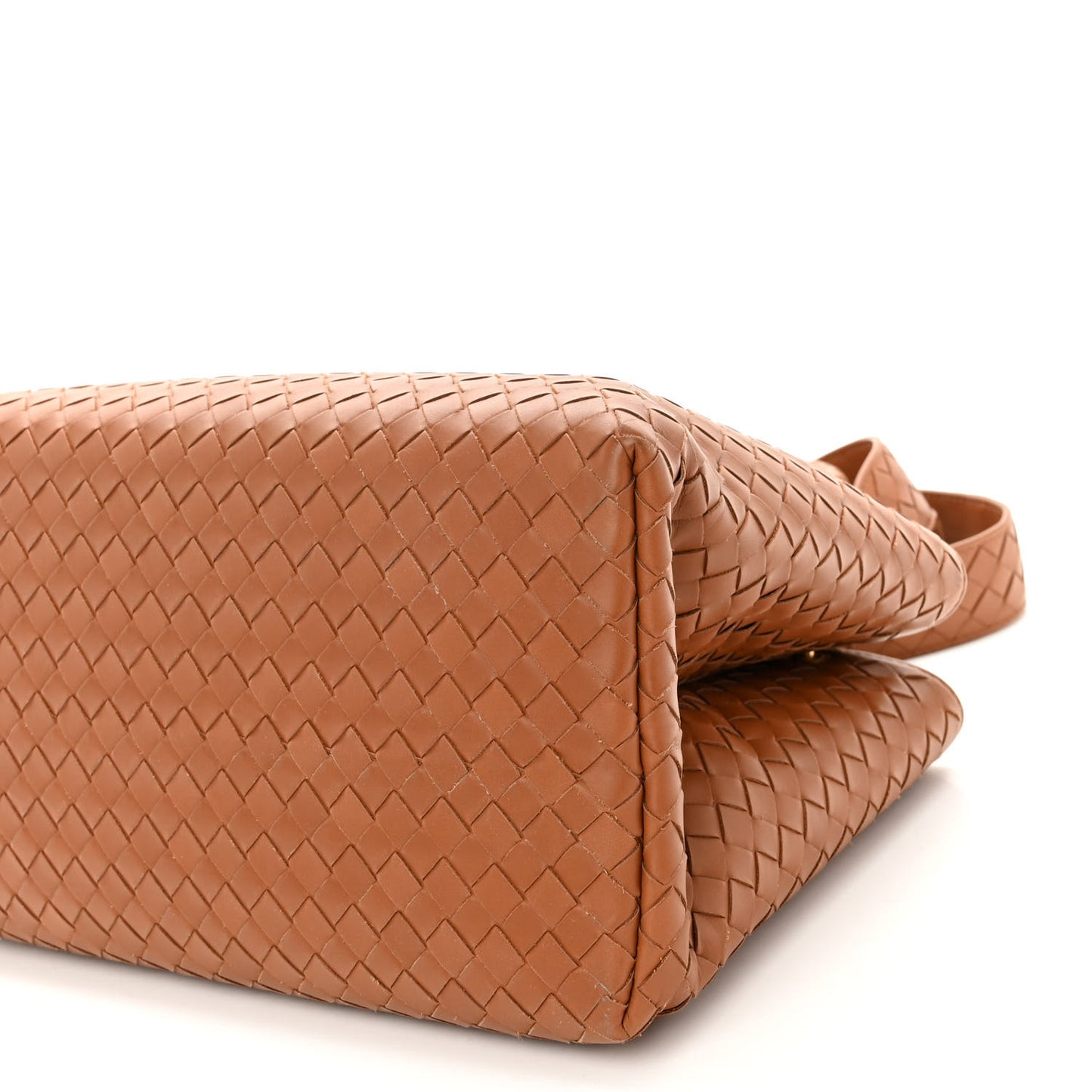 Calfskin Intrecciato Mini Roma Noce