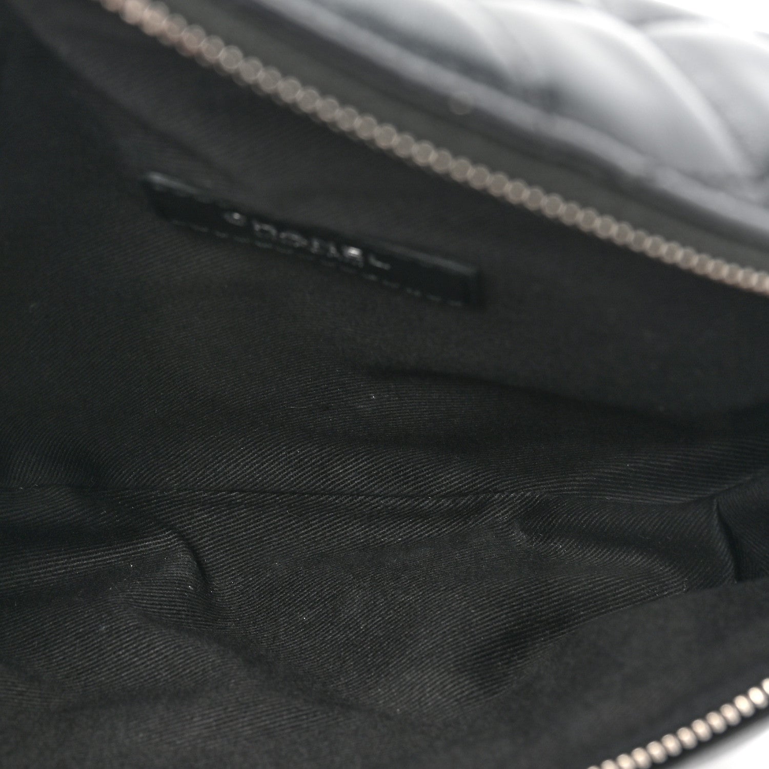Chanel Lambskin Quilted Waist Belt Bag Black 5 of 11