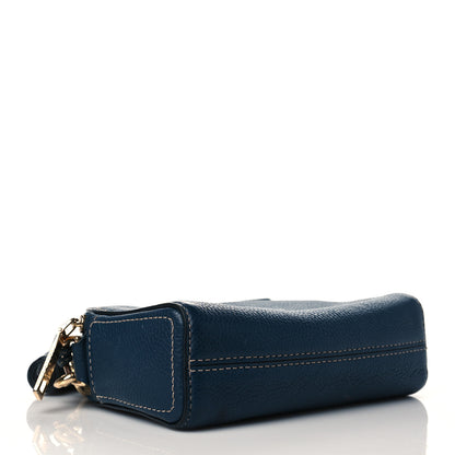 Marc Jacobs Calfskin Shutter Camera Crossbody Bag Blue 4 of 12