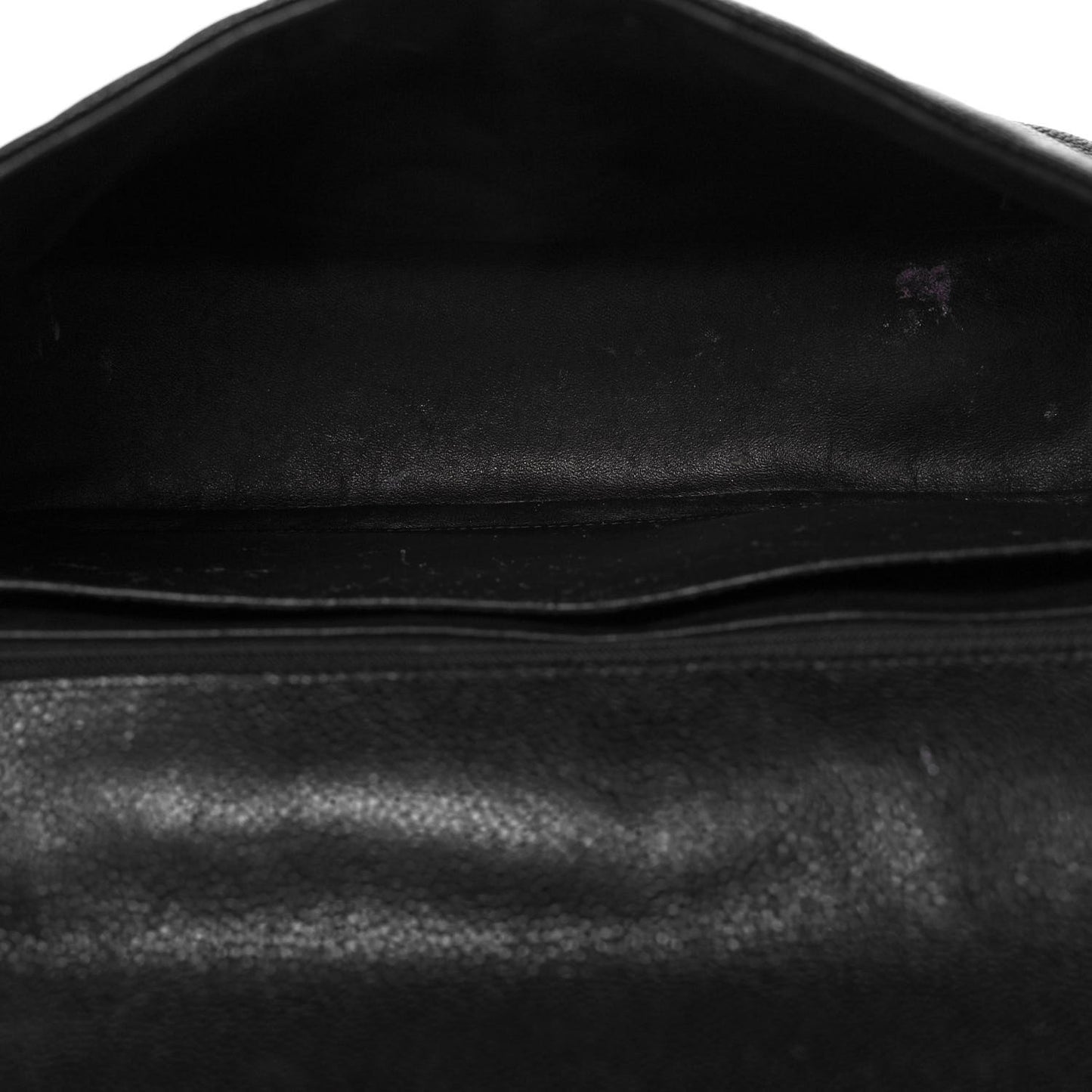 Caviar Quilted Maxi Single Flap Black