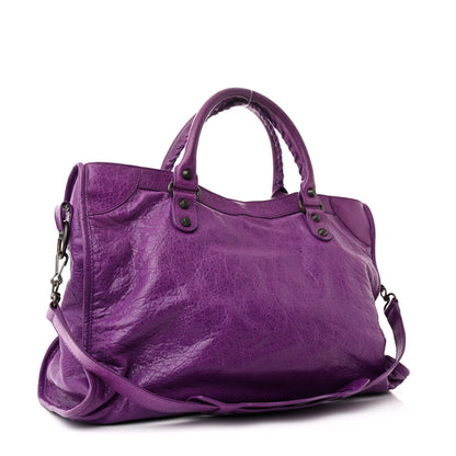 Balenciaga Agneau Classic Hardware City Ultraviolet 4 of 14