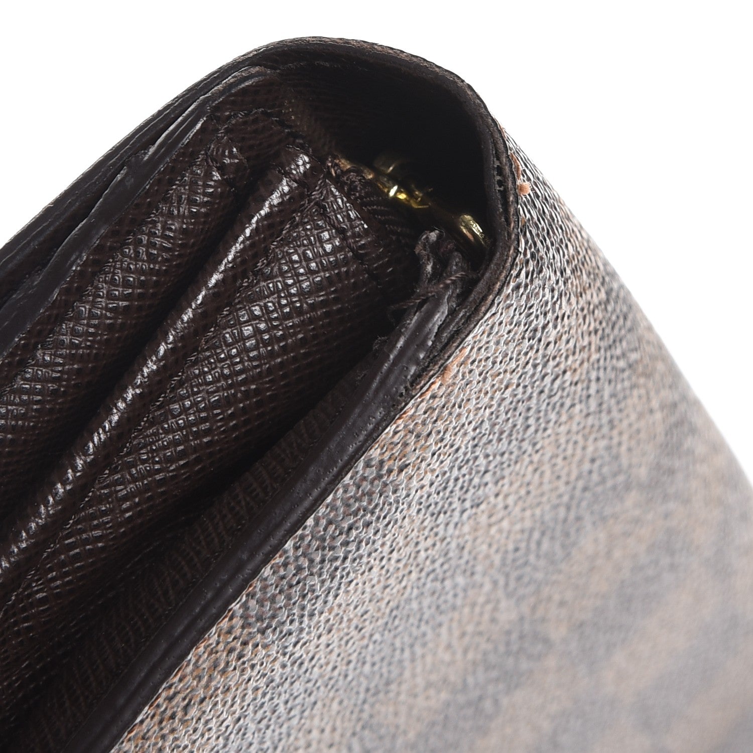 Louis Vuitton Damier Ebene Sarah Wallet 8 of 10