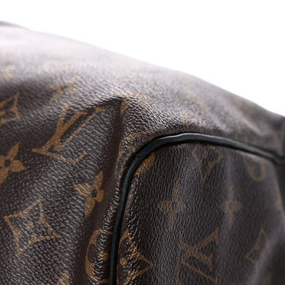 Louis Vuitton Monogram Macassar Keepall Bandouliere 55 9 of 23