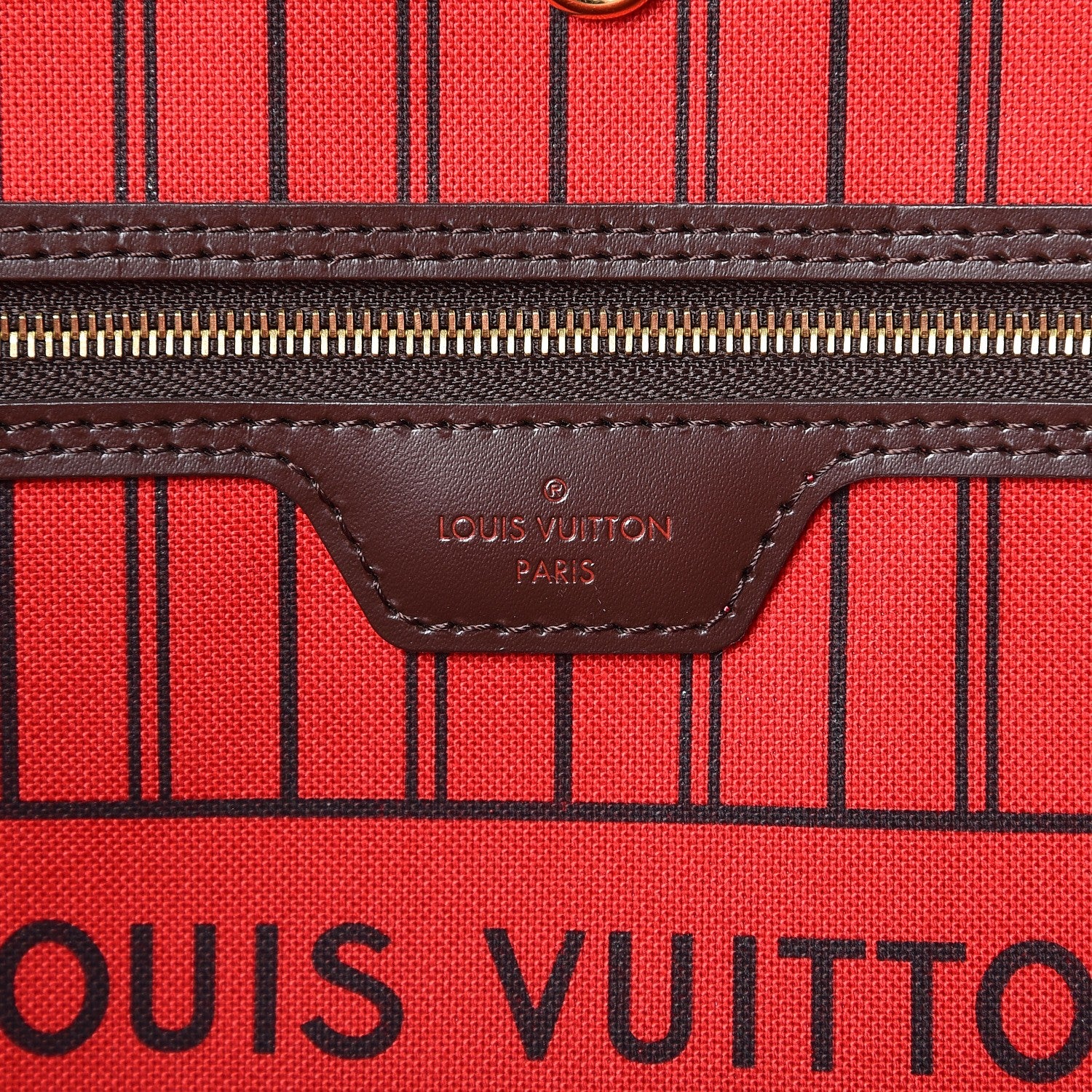 Louis Vuitton Damier Ebene Neo Neverfull MM 7 of 9