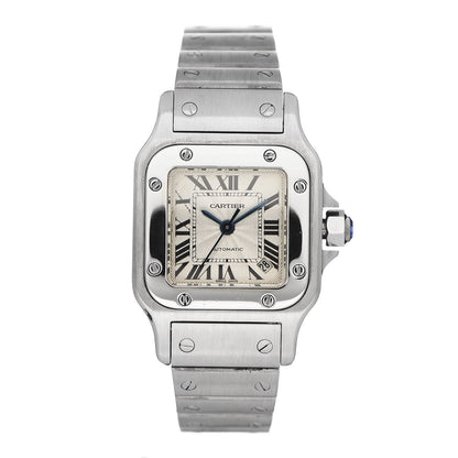 Cartier Stainless Steel 24mm Santos de Galbee Automatic Watch 1 of 10