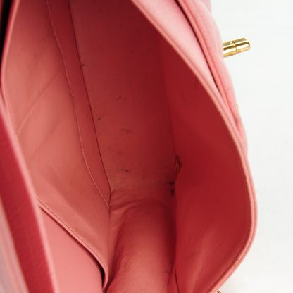 Chanel Caviar Quilted Medium Double Flap Pink 9 of 17