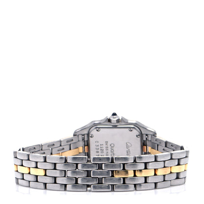 Cartier Stainless Steel 18K Yellow Gold 22mm Panthere Quartz Watch 3 of 4