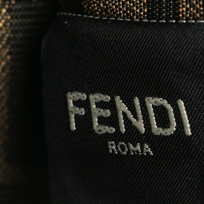 Fendi Rock Millenium Logo Embossed Mini By The Way Top Handle Boston Bag Argento 9 of 12