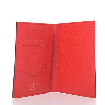 Louis Vuitton Monogram 2019 Christmas Animation Passport Cover Rouge 4 of 6