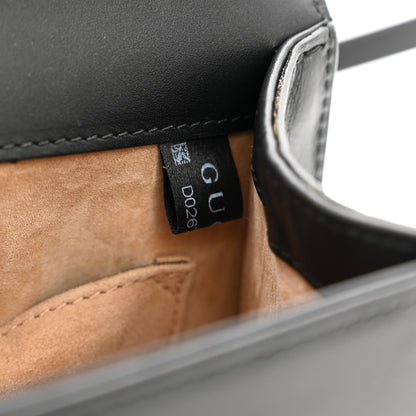 Gucci Calfskin Mini Sylvie Top Handle Bag Black 9 of 12