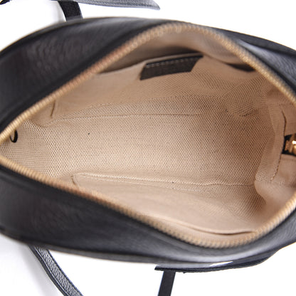 Gucci Pebbled Calfskin Small Soho Disco Bag Black 4 of 9