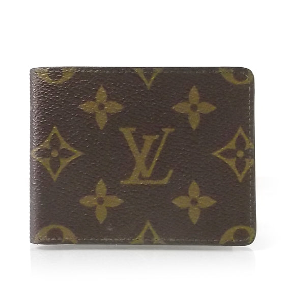 Louis Vuitton Monogram Mens Billfold Wallet 1 of 6