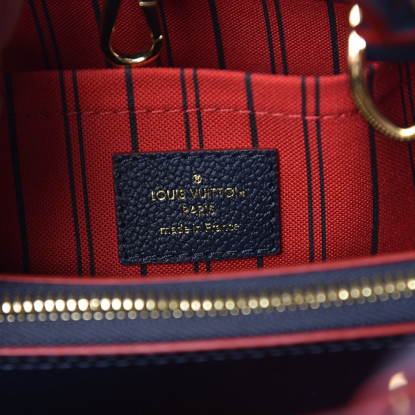 Empreinte Montaigne BB Marine Rouge