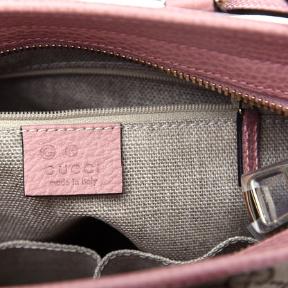 Gucci Monogram Small Bree Tote Beige Soft Pink 6 of 10