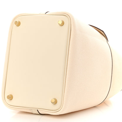 Hermes Toile Goeland Swift Cargo Picotin Lock 18 Nata 10 of 11