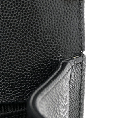 Chanel Caviar Quilted Medium Boy Flap Black 11 of 12