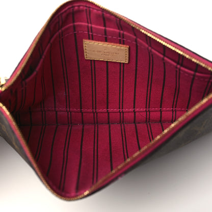 Louis Vuitton Monogram Neverfull MM GM Pochette Pivoine 5 of 11