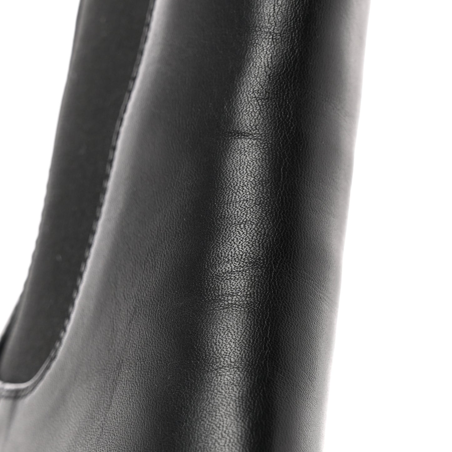 Calfskin Storm Chelsea Boots 38.5 Black