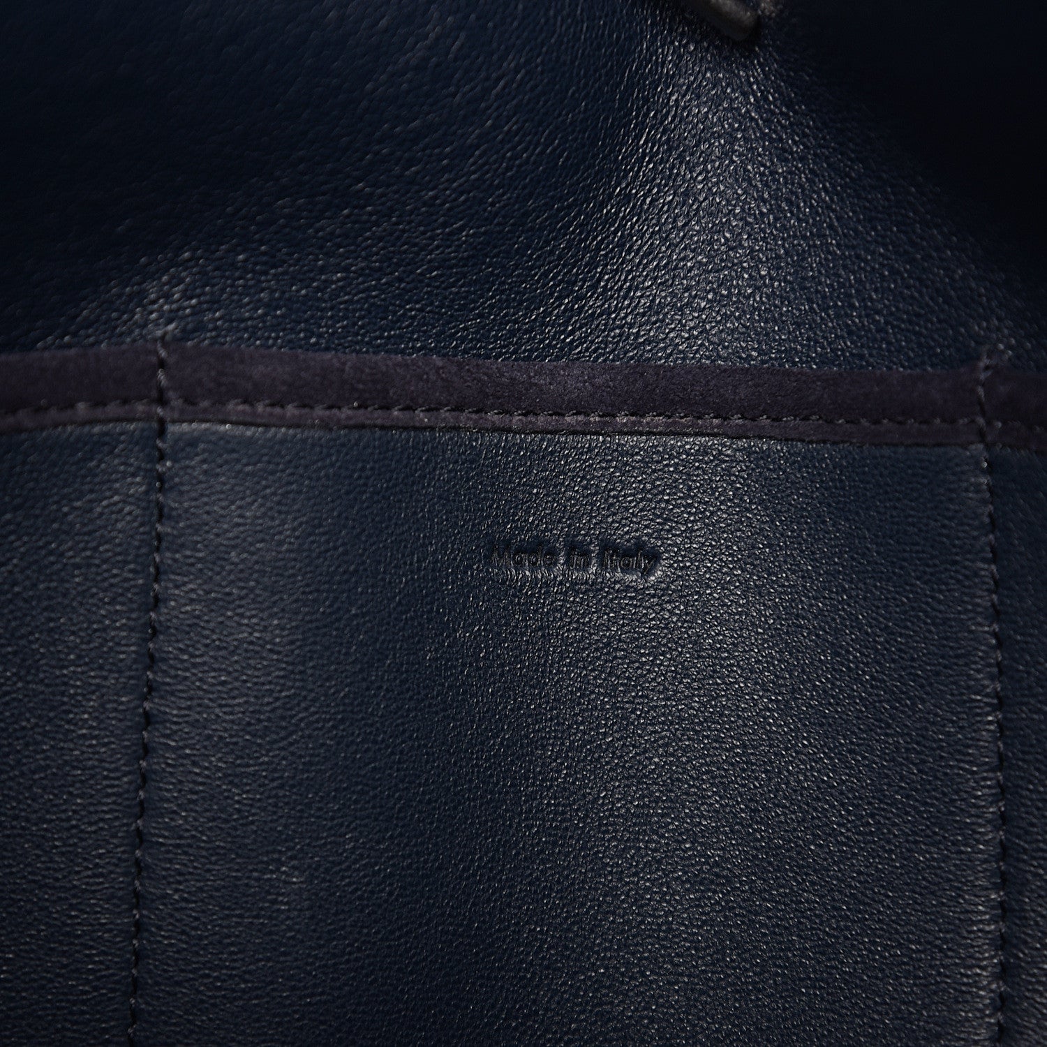 Celine Suede New Shoulder Bag Navy 5 of 8