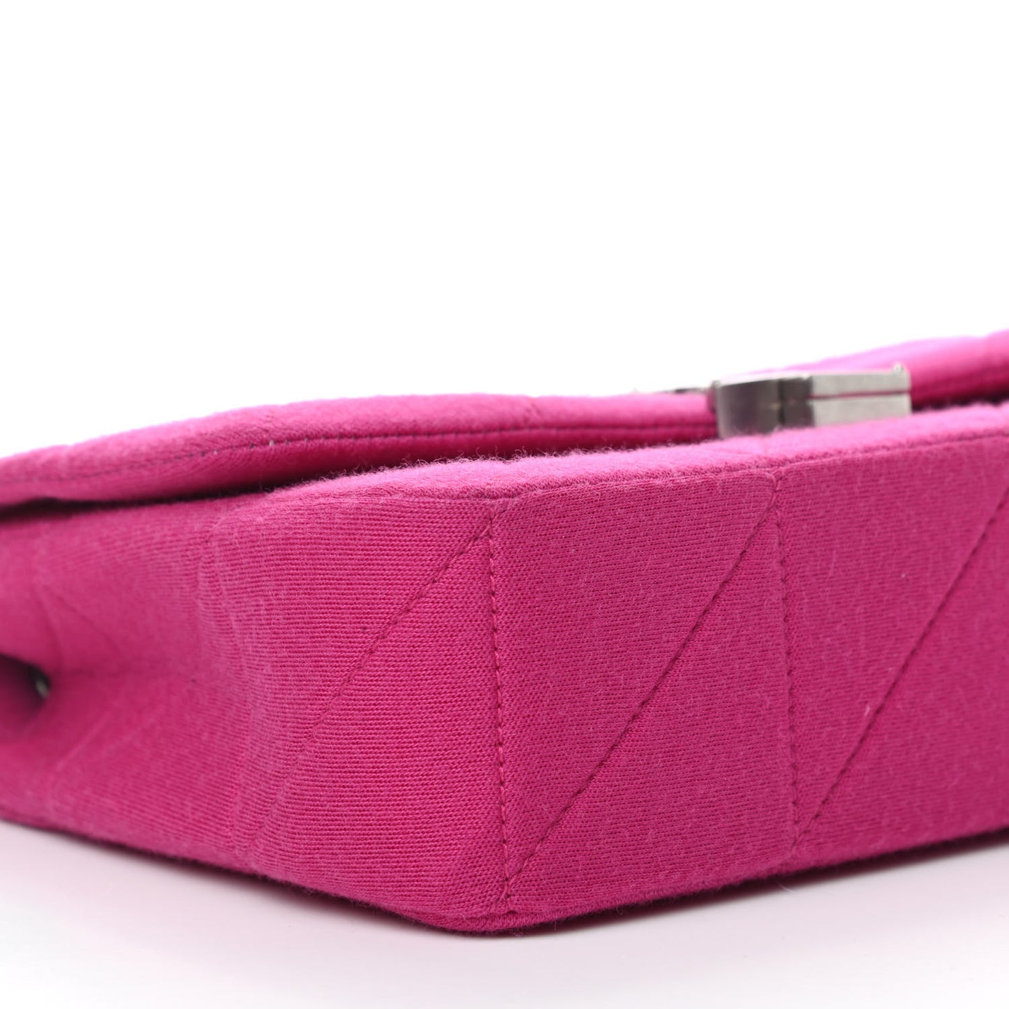 Jersey Wool Patchwork Monogram Medium Jamie Fuchsia