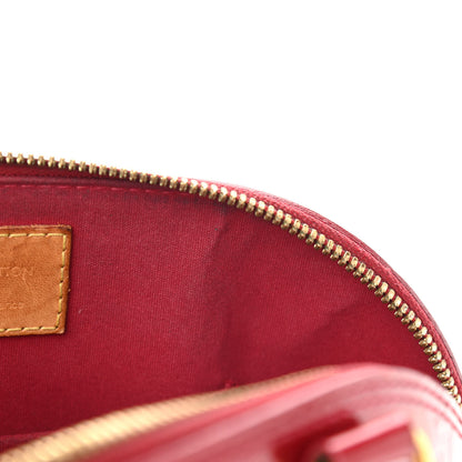 Louis Vuitton Vernis Alma BB Pomme D'Amour 10 of 11