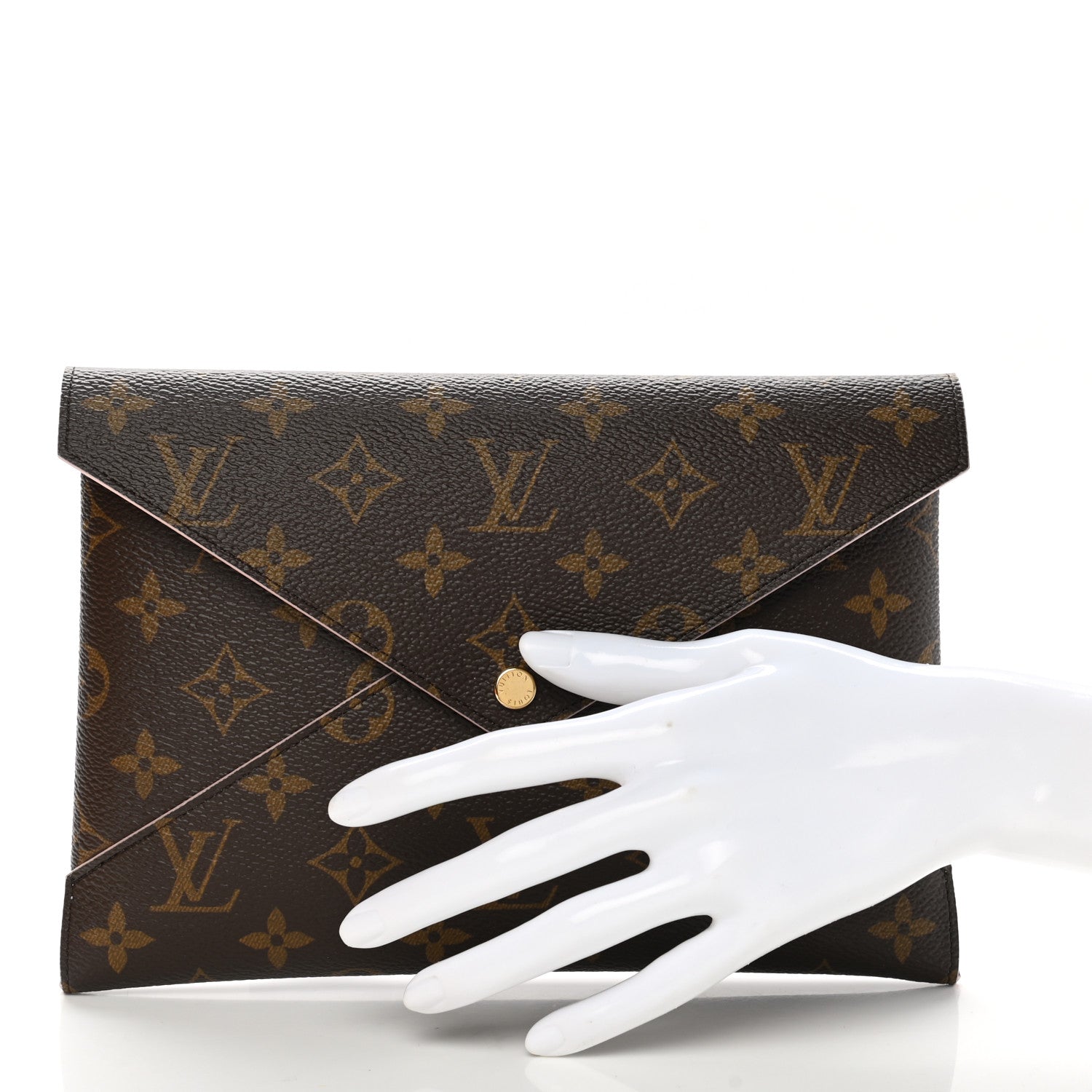 Louis Vuitton Monogram Large Kirigami Pochette Insert Rose Ballerine 2 of 8