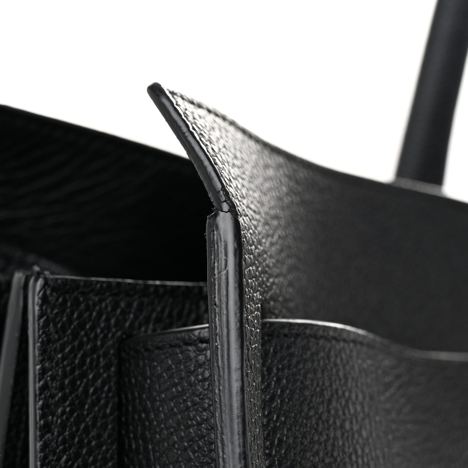 Saint Laurent Calfskin Large Sac de Jour Carryall Black 11 of 12