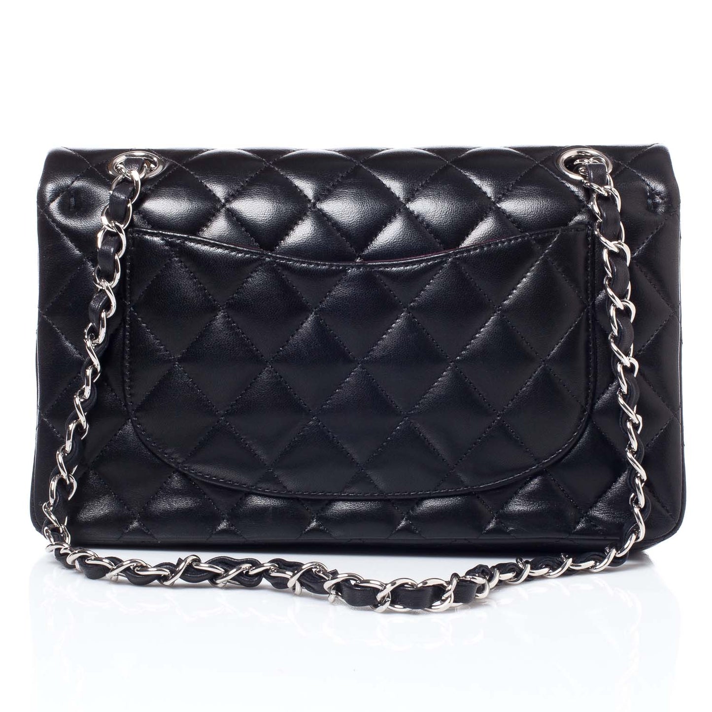 Lambskin Quilted New Mini Flap Black