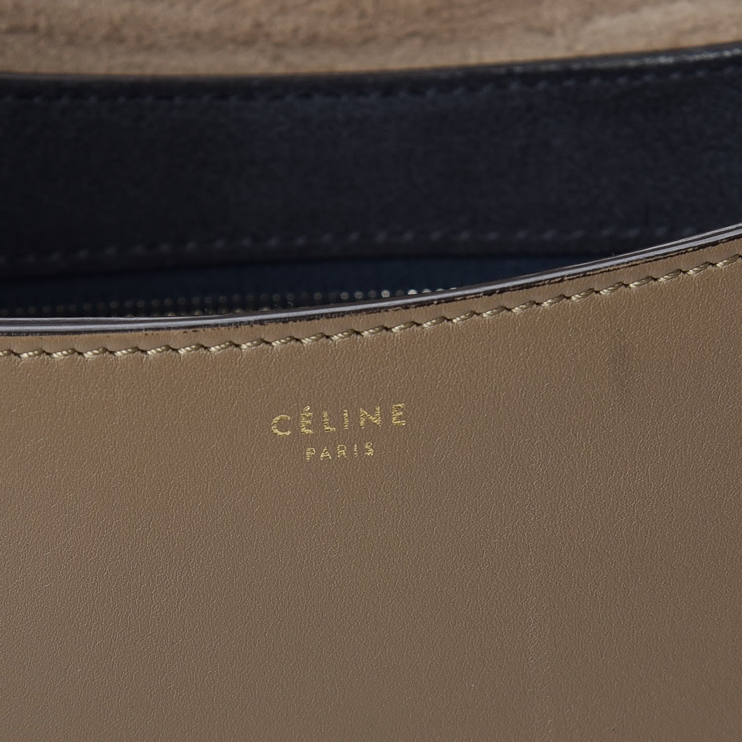 Celine Smooth Calfskin Small Tri-Color Diamond Clutch 8 of 8