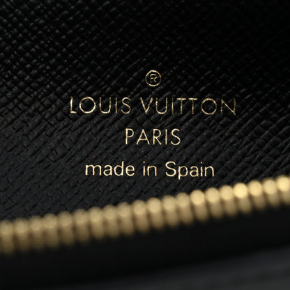 Louis Vuitton Monogram Slim Purse Black 7 of 8