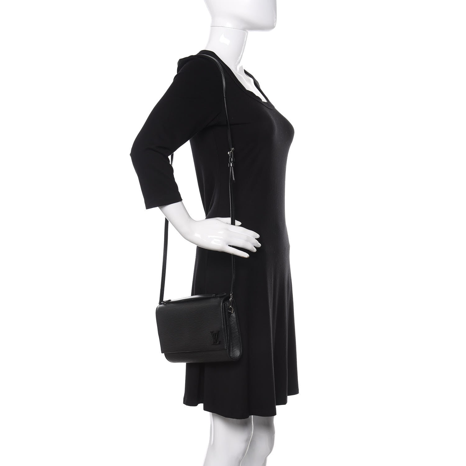Louis Vuitton Epi Clery Black 2 of 10