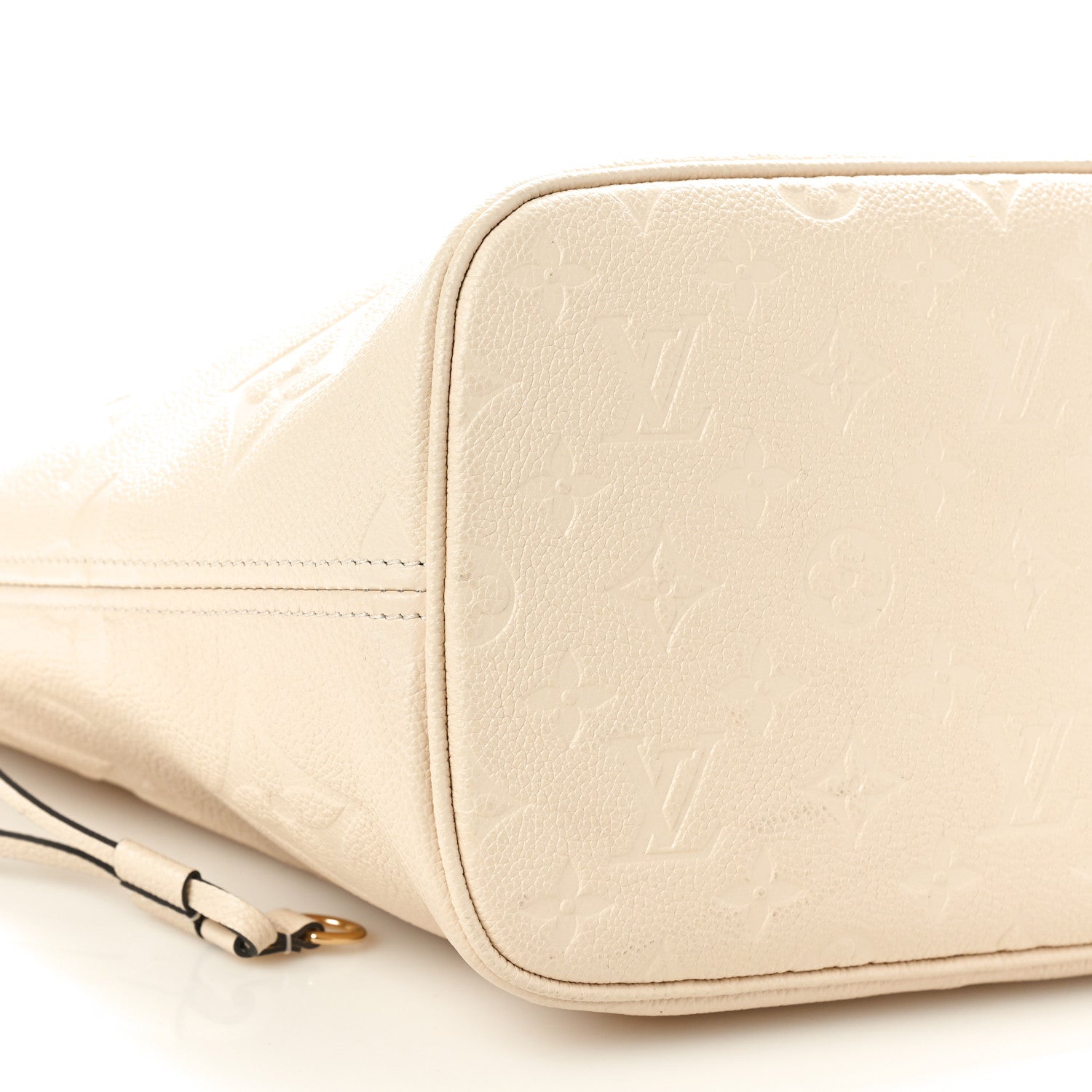 Louis Vuitton Empreinte Monogram Giant Neverfull MM Cream 8 of 9