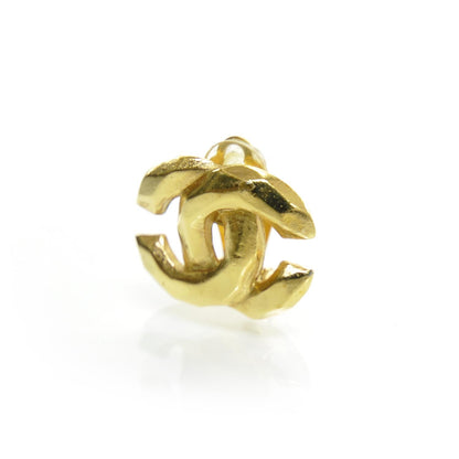 Chanel CC Clip On Earrings Gold 5 of 5