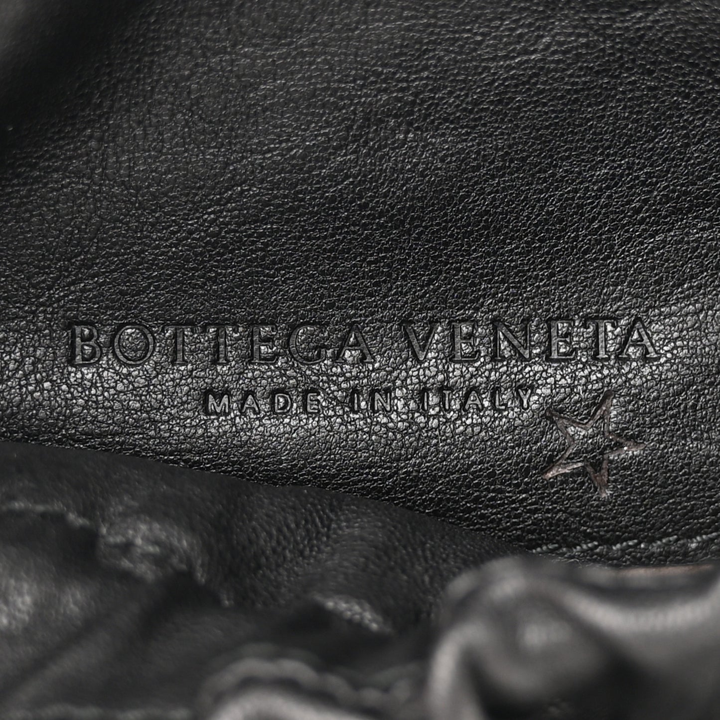 Nappa Intrecciato Belt Bag Nero Black