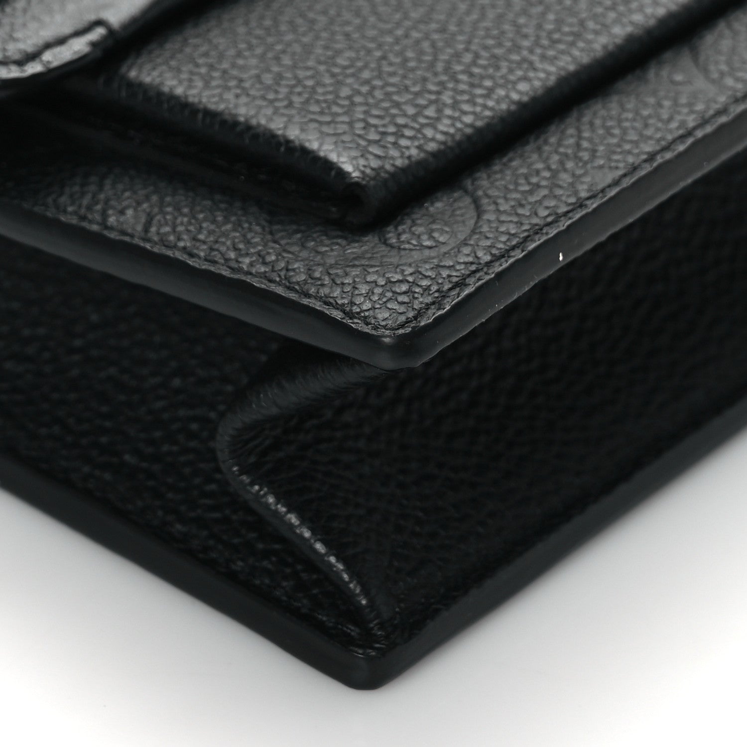 Louis Vuitton Empreinte Vavin Chain Wallet Black 8 of 9