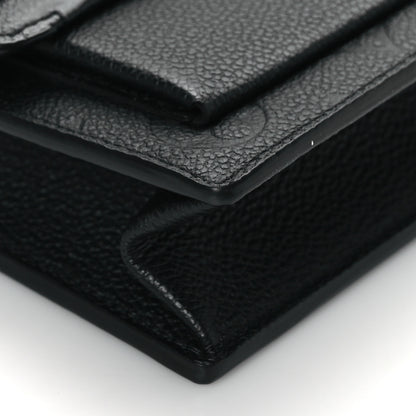 Louis Vuitton Empreinte Vavin Chain Wallet Black 8 of 9