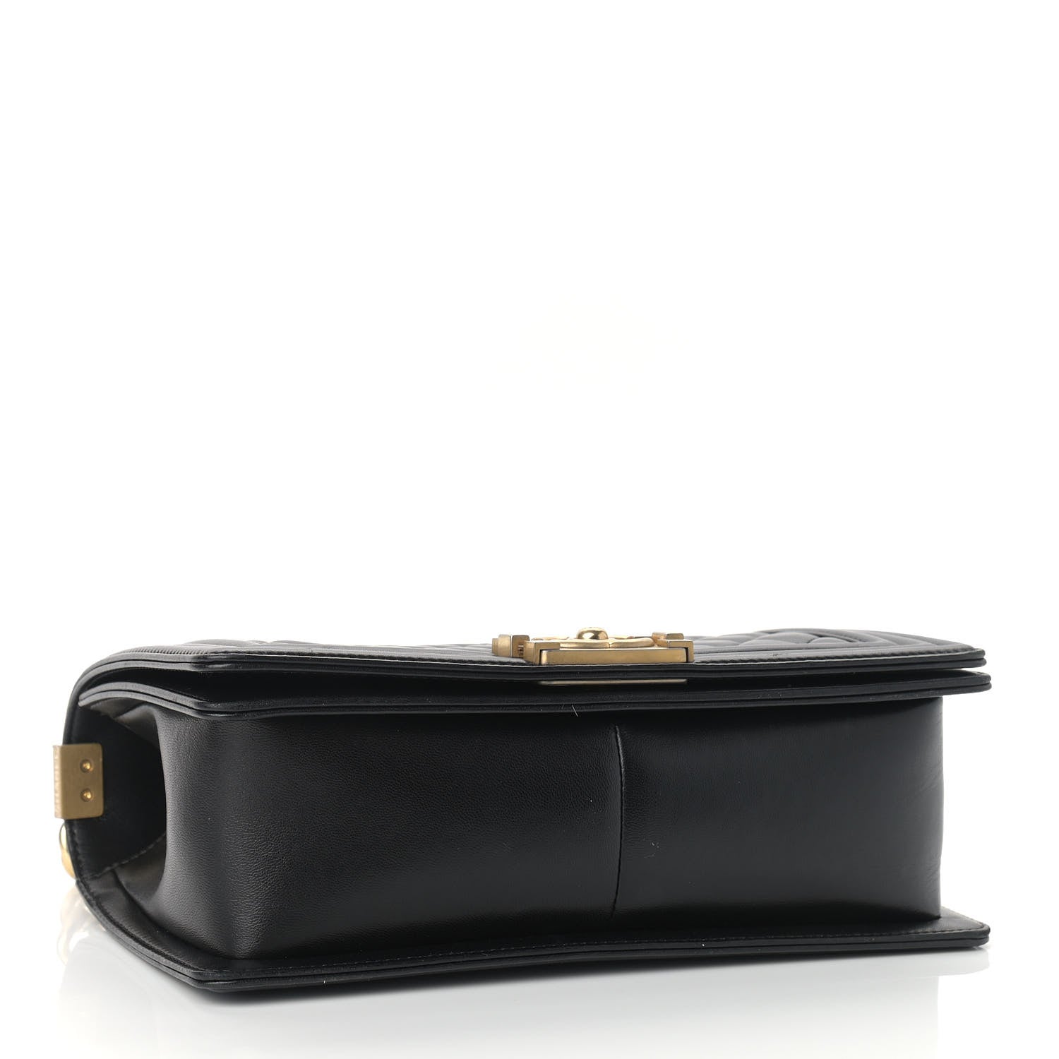Chanel Lambskin Quilted Medium Boy Flap Black 3 of 8
