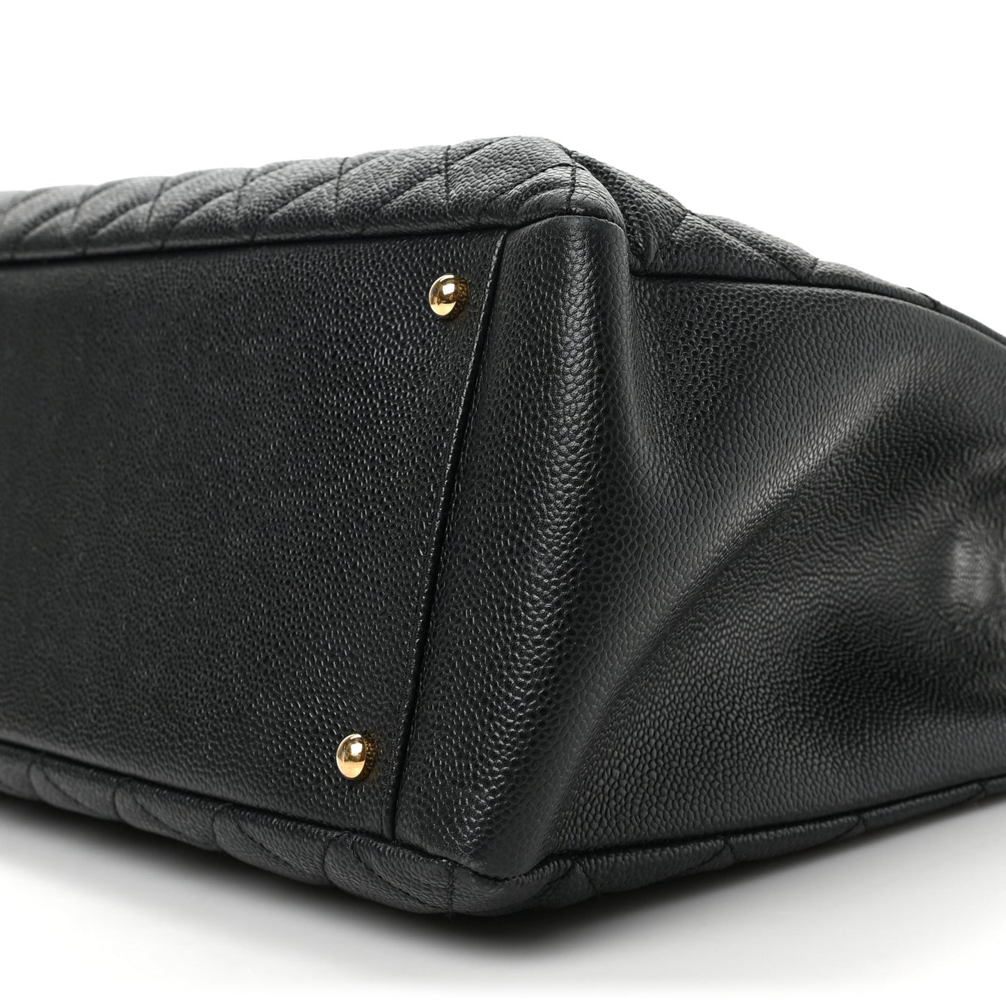 Caviar Quilted XL Grand Shopping Tote GST Black
