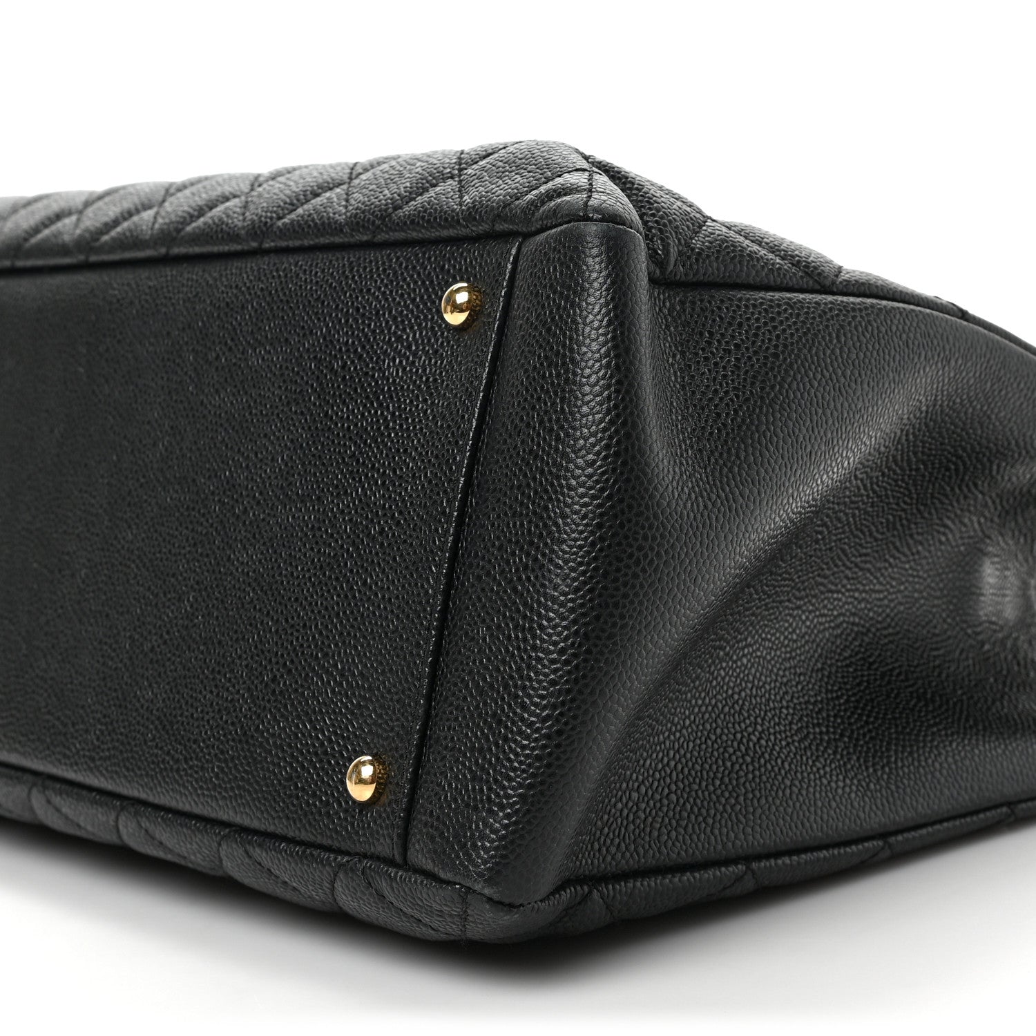 Chanel Caviar Quilted XL Grand Shopping Tote GST Black 8 of 8