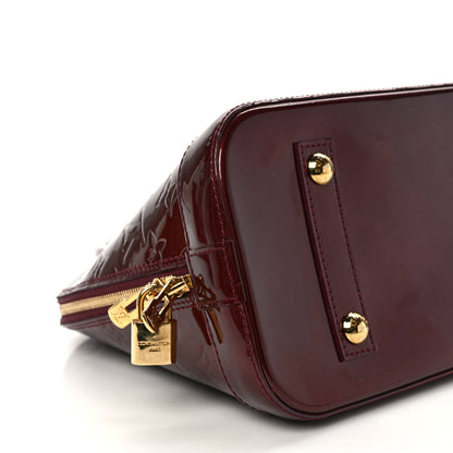 Louis Vuitton Vernis Alma PM Rouge Fauviste 7 of 8