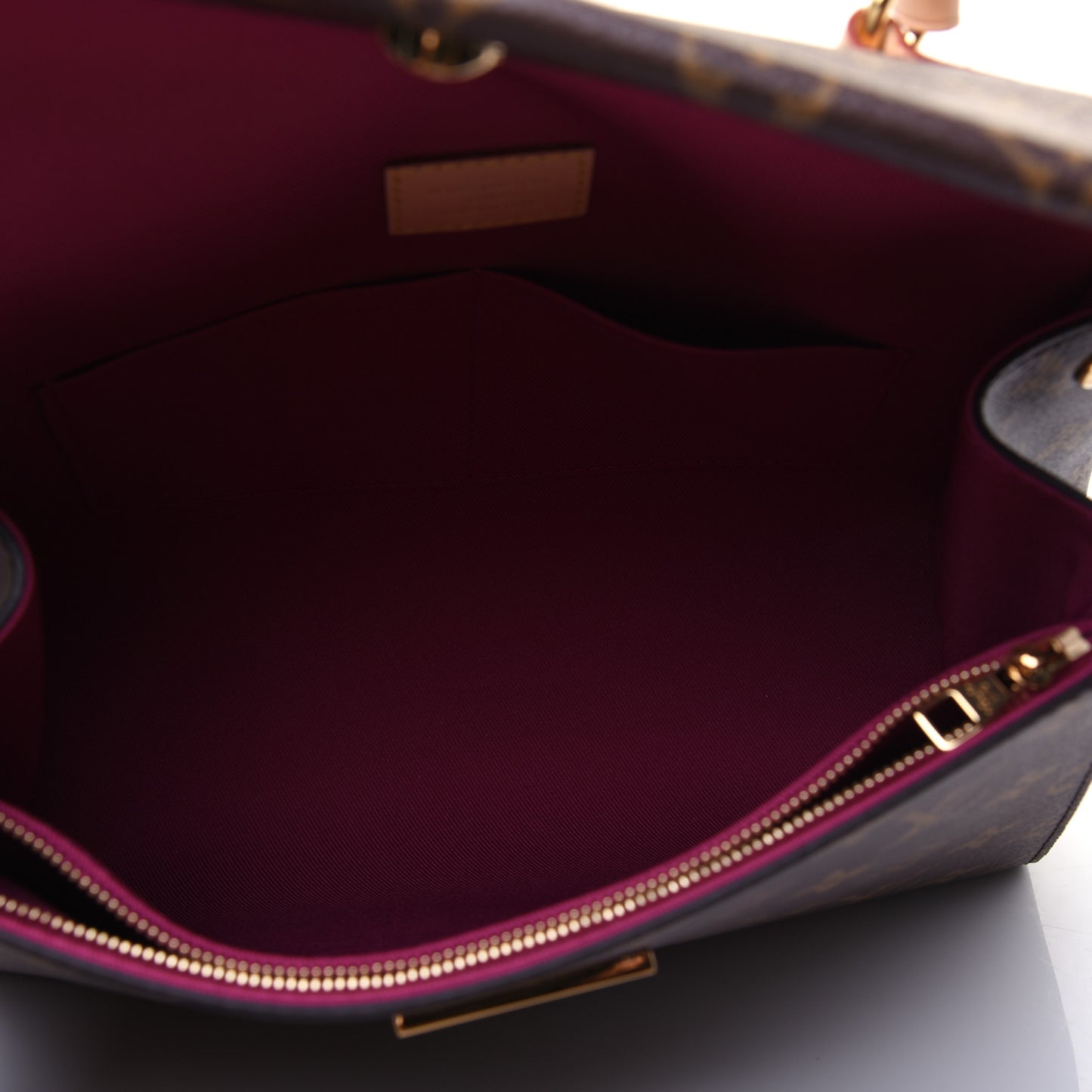 Monogram Cluny BB Bordeaux Fuchsia