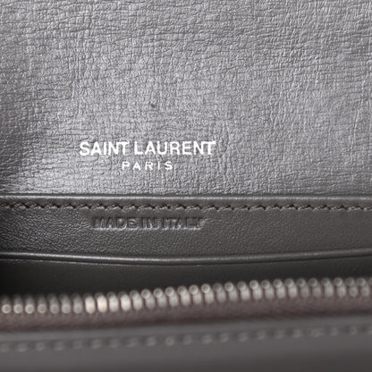 Saint Laurent Calfskin Monogram Sunset Chain Wallet Earth 6 of 9