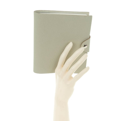 Hermes Togo Ulysse PM Notebook Cover Gris Perle 2 of 8