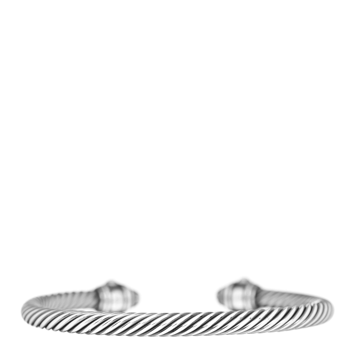 David Yurman Darkened Sterling Silver 5mm Renaissance Bracelet 3 of 4