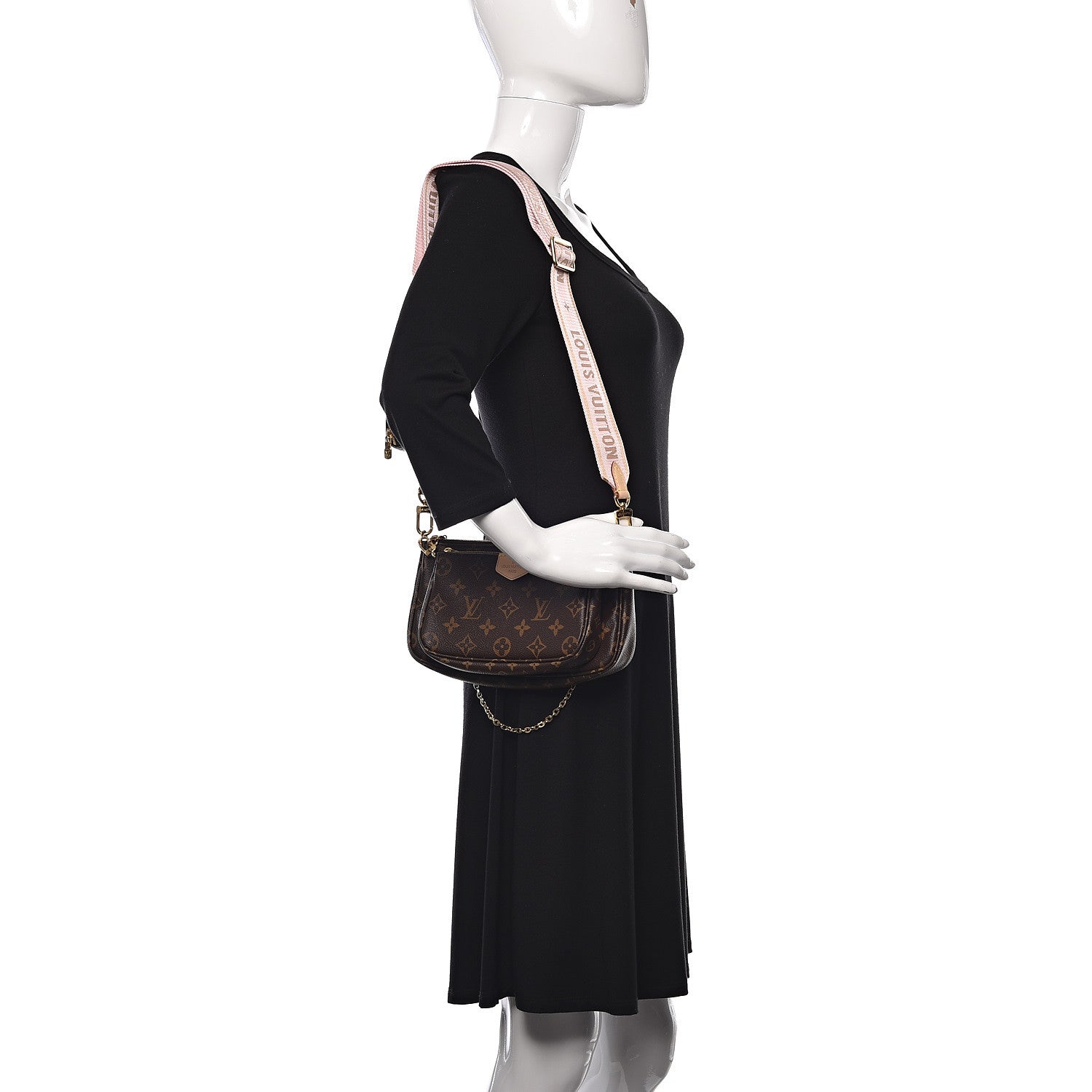 Louis Vuitton Monogram Multi Pochette Accessories Rose Clair 2 of 13