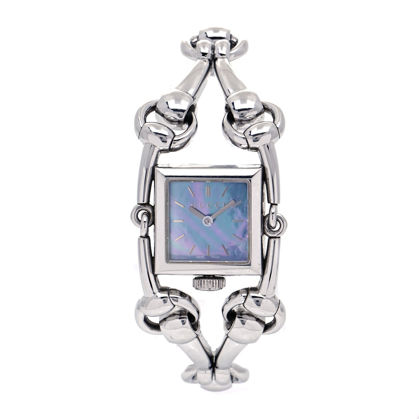 Stainless Steel Blue Mother of Pearl 20mm Signoria Quartz Watch