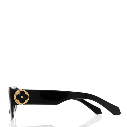 Louis Vuitton Acetate LV Flower Sunglasses Z1360W Black 3 of 7