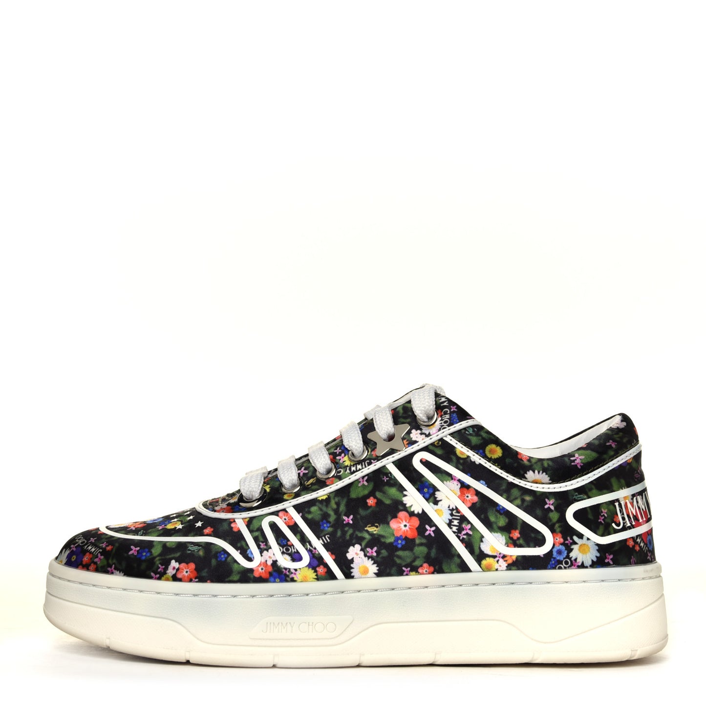 Nylon Ditsy Hawaii Sneakers 35.5 Multicolor